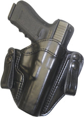 Left Handed Leather Inside/Outside Pants Holster